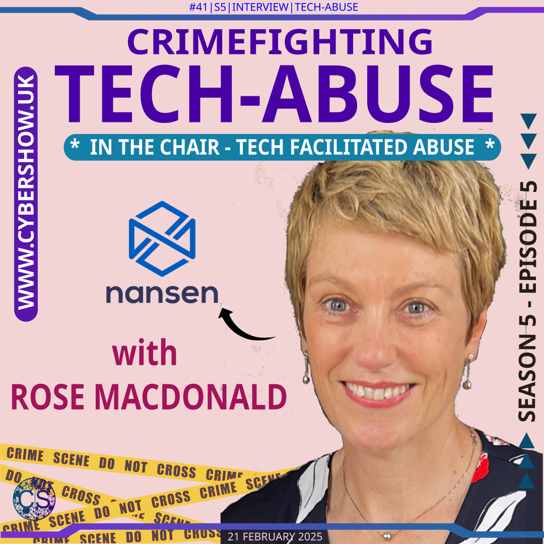 #041 | S5 | In The Chair | Dr. Kate Brown | Technologically Facilitated Abuse